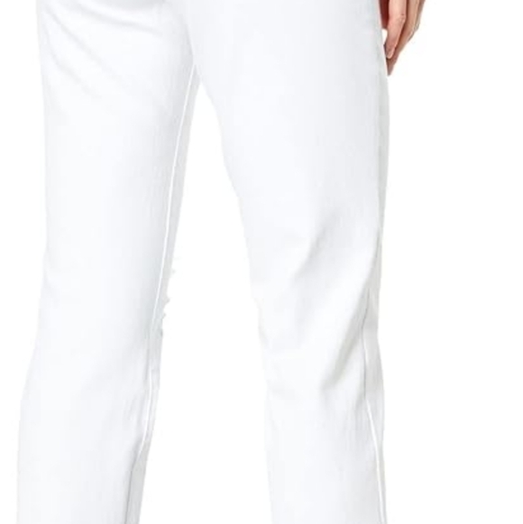 KUT From the Kloth Reese High-Rise Fab Ab Ankle Straight Distressed Raw Hemn 12 - Picture 2 of 9